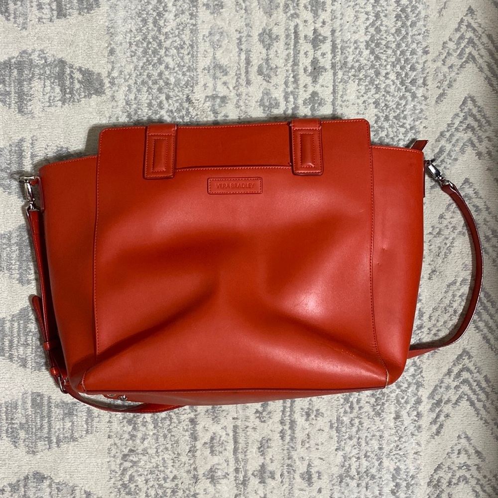 Red Vera Bradley work bag